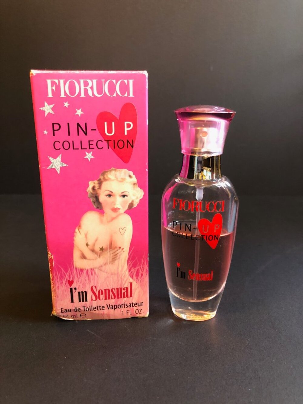 Fiorucci Pin-Up Collection I’m Sensual EDT 30ml Open Box RARE